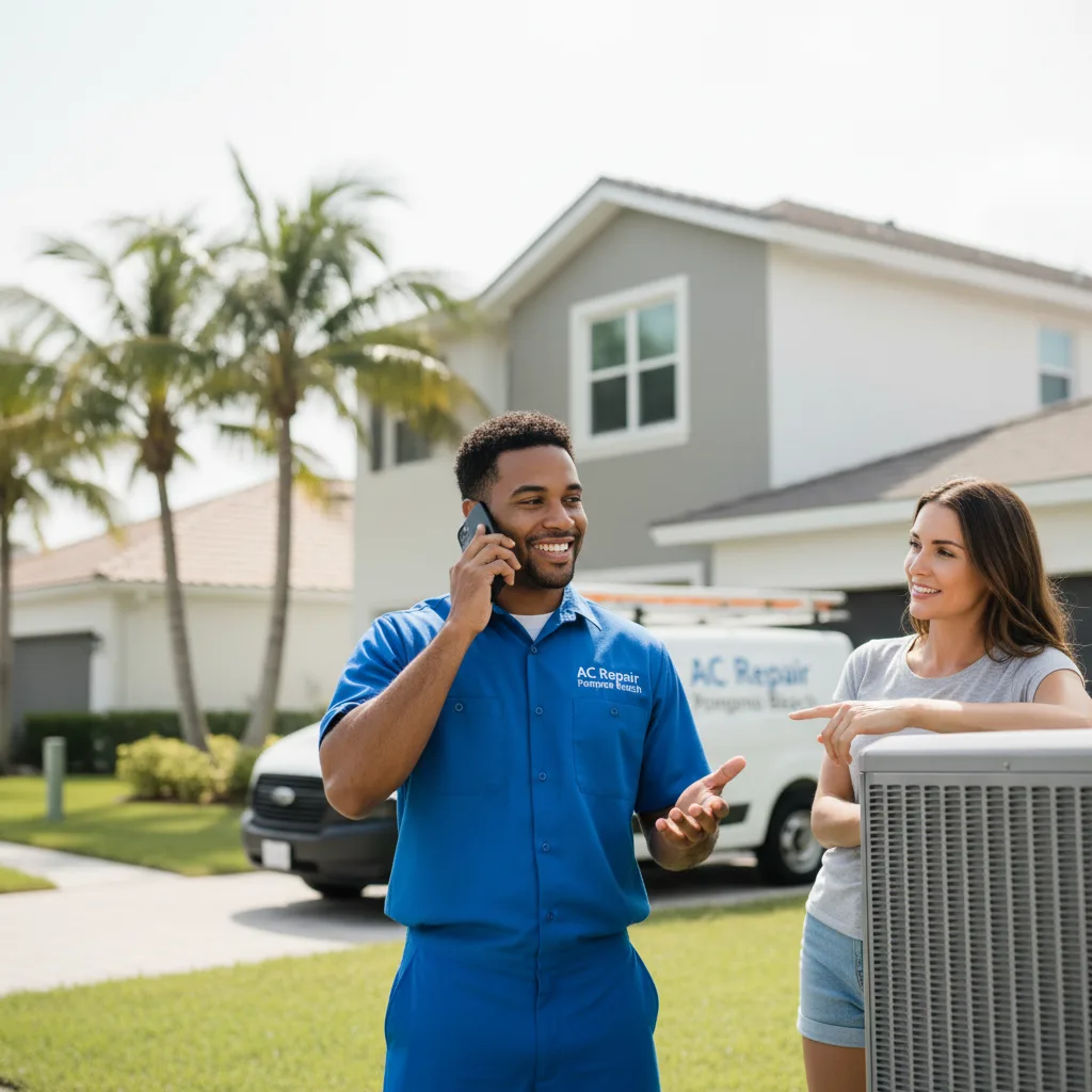 AC Repair Pompano Beach customer support in Southport